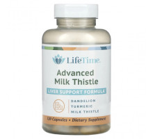 Растительные экстракты и настойки LifeTime Vitamins, Расторопша, 120 капсул