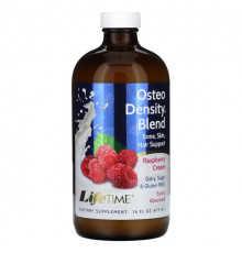 Для мышц и суставов LifeTime Vitamins, Osteo Density Blend, малиновый крем, 473 мл (16 жидк. Унций)