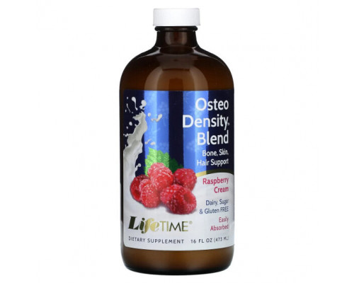 Для мышц и суставов LifeTime Vitamins, Osteo Density Blend, малиновый крем, 473 мл (16 жидк. Унций) Для мышц и суставов LifeTime Vitamins, Osteo Density Blend, малиновый крем, 473 мл (16 жидк. Унций)