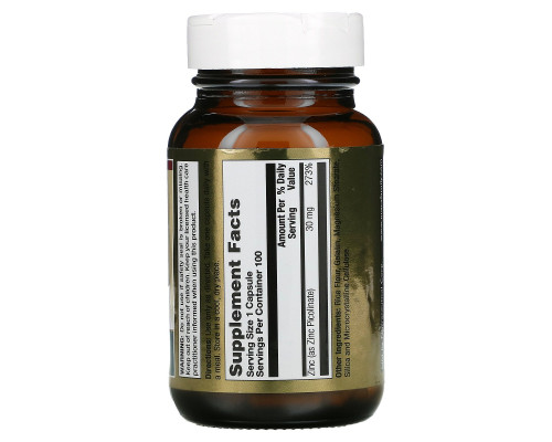 LifeTime Vitamins, Zinc Picolinate, 30 mg, 100 Capsules LifeTime Vitamins, Zinc Picolinate, 30 mg, 100 Capsules