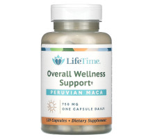 LifeTime Vitamins, Перуанская мака, 750 мг, 120 капсул