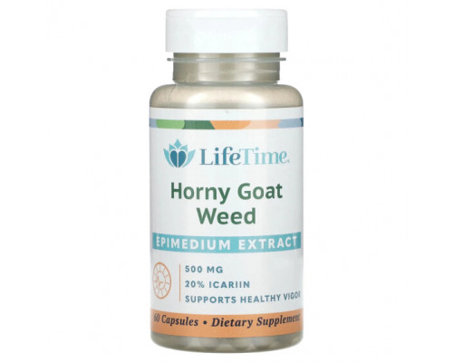 Мужское здоровье Horny Goat Weed, 500 mg, 60 Capsules Мужское здоровье Horny Goat Weed, 500 mg, 60 Capsules