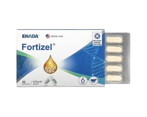 ENADA, Fortizel, Cellular System Fortifier, 30 Capsules ENADA, Fortizel, Cellular System Fortifier, 30 Capsules