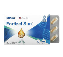 ENADA, Fortizel Sun, Cellular System Fortifier, 30 Capsules