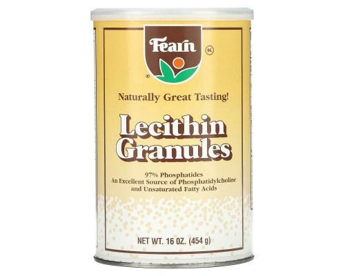 Fearn Natural Foods, Lecithin Granules, 16 oz (454 g) Fearn Natural Foods, Lecithin Granules, 16 oz (454 g)