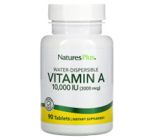 Nature's Plus, Витамин А, 10000 МЕ, 90 таблеток
