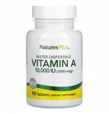 Nature's Plus, Витамин А, 10000 МЕ, 90 таблеток