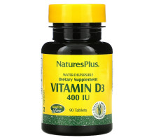 Nature's Plus, Vitamin D3, 400 IU, 90 Tablets
