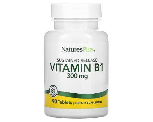 Nature's Plus, Витамин В1 90 таблеток Nature's Plus, Витамин В1 90 таблеток