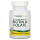 Nature's Plus, Biotin & Folate, 30 Tablets