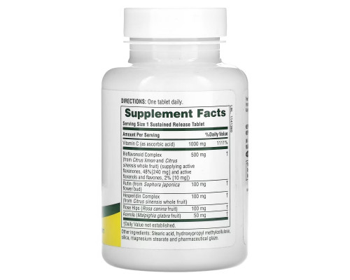 NaturesPlus, Sustained Release Super C Complex, 60 Tablets NaturesPlus, Sustained Release Super C Complex, 60 Tablets