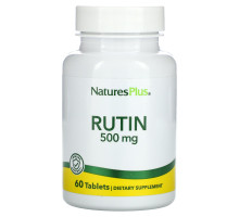 Nature's Plus, Рутин, 500 мг, 60 таблеток
