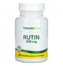 Nature's Plus, Рутин, 500 мг, 60 таблеток