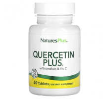 Биофлавоноиды NaturesPlus, Quercetin Plus, 60 таблеток