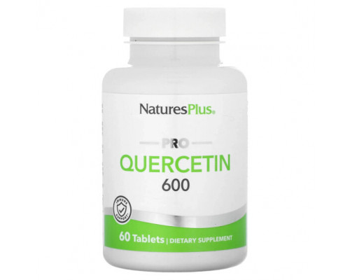 Биофлавоноиды NaturesPlus, Pro Quercetin 600, 60 таблеток Биофлавоноиды NaturesPlus, Pro Quercetin 600, 60 таблеток