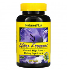 Nature's Plus, Пищевая добавка «Ультра пренатал», 180 таблеток