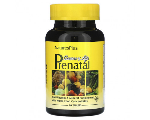 Женское здоровье NaturesPlus, Source of Life Prental`` 90 таблеток Женское здоровье NaturesPlus, Source of Life Prental`` 90 таблеток