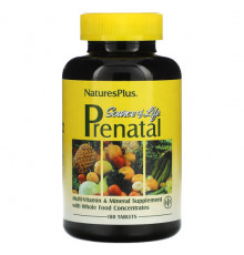 Женское здоровье NaturesPlus, Source of Life, для беременных, 180 таблеток