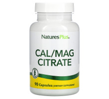Nature's Plus, Cal/Mag Citrate, 90 Vegetarian Capsules