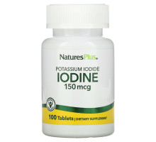 Nature's Plus, Калия йодид, 150 мкг, 100 таблеток
