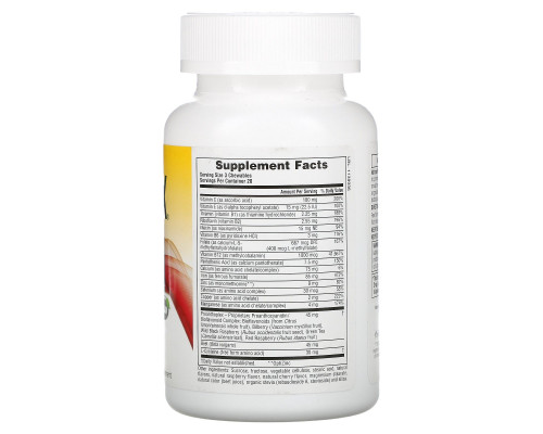 Nature's Plus, Hema-Plex, ягодное ассорти, 60 жевательных пастилок Nature's Plus, Hema-Plex, ягодное ассорти, 60 жевательных пастилок