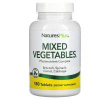 Nature's Plus, Смесь овощей, 180 таблеток