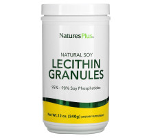 Nature's Plus, Гранулы лецитина, натуральная соя 12 унции (340 г)