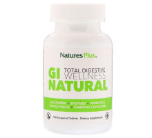 Nature's Plus, Total Digestive Wellness, GI Natural, 90 Bi-Layered Tablets