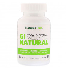 Nature's Plus, Total Digestive Wellness, GI Natural, 90 Bi-Layered Tablets
