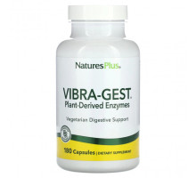 Пищеварительные ферменты NaturesPlus, Vibra-Gest`` 180 капсул