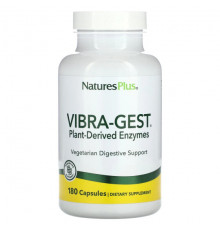 Пищеварительные ферменты NaturesPlus, Vibra-Gest`` 180 капсул