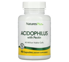 Nature's Plus, Лактобактерии Ацидофилус, 90 Капсул