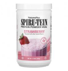 Для похудения и контроля веса NaturesPlus, Протеиновый порошок Spiru-Tein, со вкусом клубники, 544 г (1,2 фунта)