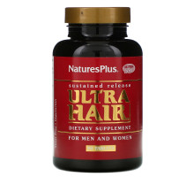 Nature's Plus, Пищевая добавка «Ультра волосы», для мужчин и женщин, 90 таблеток