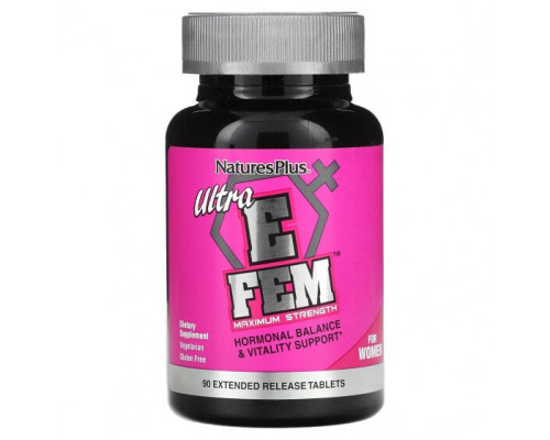 Регуляция гормонального фона Ultra E Fem For Women, Maximum Strength, 90 Extended Release Tablets Регуляция гормонального фона Ultra E Fem For Women, Maximum Strength, 90 Extended Release Tablets