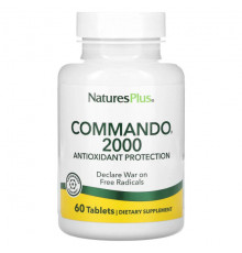 Антиоксиданты Commando 2000, 60 Tablets