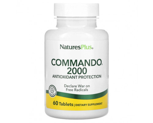 Антиоксиданты Commando 2000, 60 Tablets Антиоксиданты Commando 2000, 60 Tablets