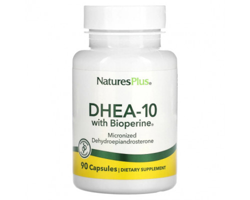 Мужское здоровье DHEA-10 With Bioperine, 90 Capsules Мужское здоровье DHEA-10 With Bioperine, 90 Capsules