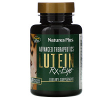 Nature's Plus, Advanced Therapeutics, Лютеин для Зрения, 60 растительных капсул