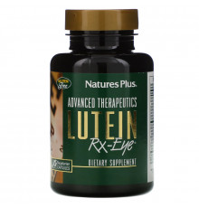 Nature's Plus, Advanced Therapeutics, Лютеин для Зрения, 60 растительных капсул