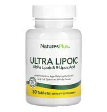 Антиоксиданты NaturesPlus, Ultra Lipoic, 30 таблеток