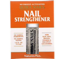 Nature's Plus, Ultra Nails, средство для укрепления ногтей, 1/4 жидкой унции (7,4 мл)