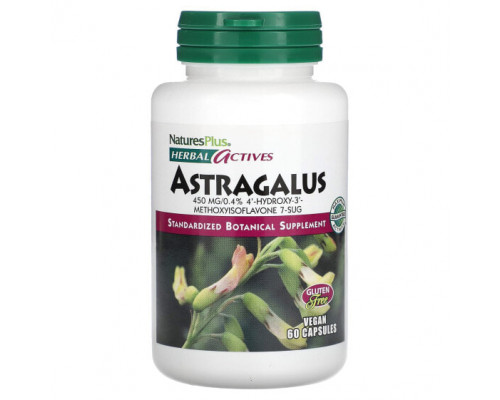 БАДы для укрепления иммунитета Herbal Actives, Astragalus, 450 mg, 60 Vegan Capsules БАДы для укрепления иммунитета Herbal Actives, Astragalus, 450 mg, 60 Vegan Capsules