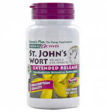 Nature's Plus, Herbal Actives, St. John's Wort, 450 mg, 60 Vegetarian Tablets