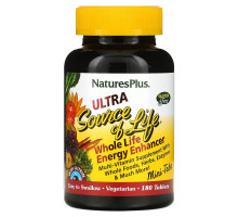 NaturesPlus, Ultra Source of Life, Whole Life Energy Enhancer, 180 Tablets