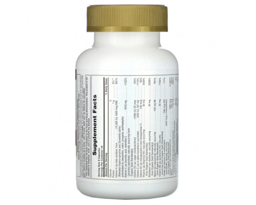 Витаминно-минеральные комплексы Source of Life, Gold Capsules, 90 Vegetarian Capsules Витаминно-минеральные комплексы Source of Life, Gold Capsules, 90 Vegetarian Capsules