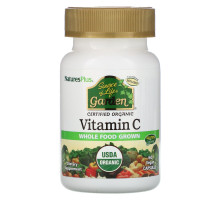 Nature's Plus, Source of Life, Garden, Витамин С 60 овощных капсул
