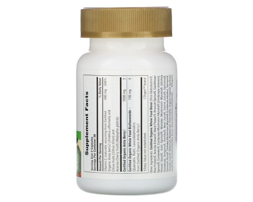 Nature's Plus, Source of Life, Garden, Витамин С 60 овощных капсул Nature's Plus, Source of Life, Garden, Витамин С 60 овощных капсул
