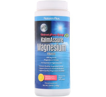 Nature's Plus, Kalmassure Magnesium Powder, Refreshing Pink Lemonade, 400 mg, 0.90 lb. (408 g)