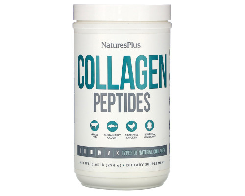 Nature's Plus, Пептиды коллагена, 0,65 фунта (294 г) Nature's Plus, Пептиды коллагена, 0,65 фунта (294 г)